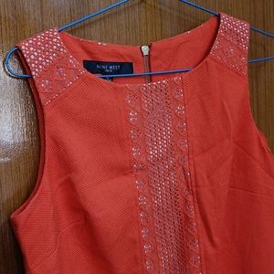 Nine West dress, orange